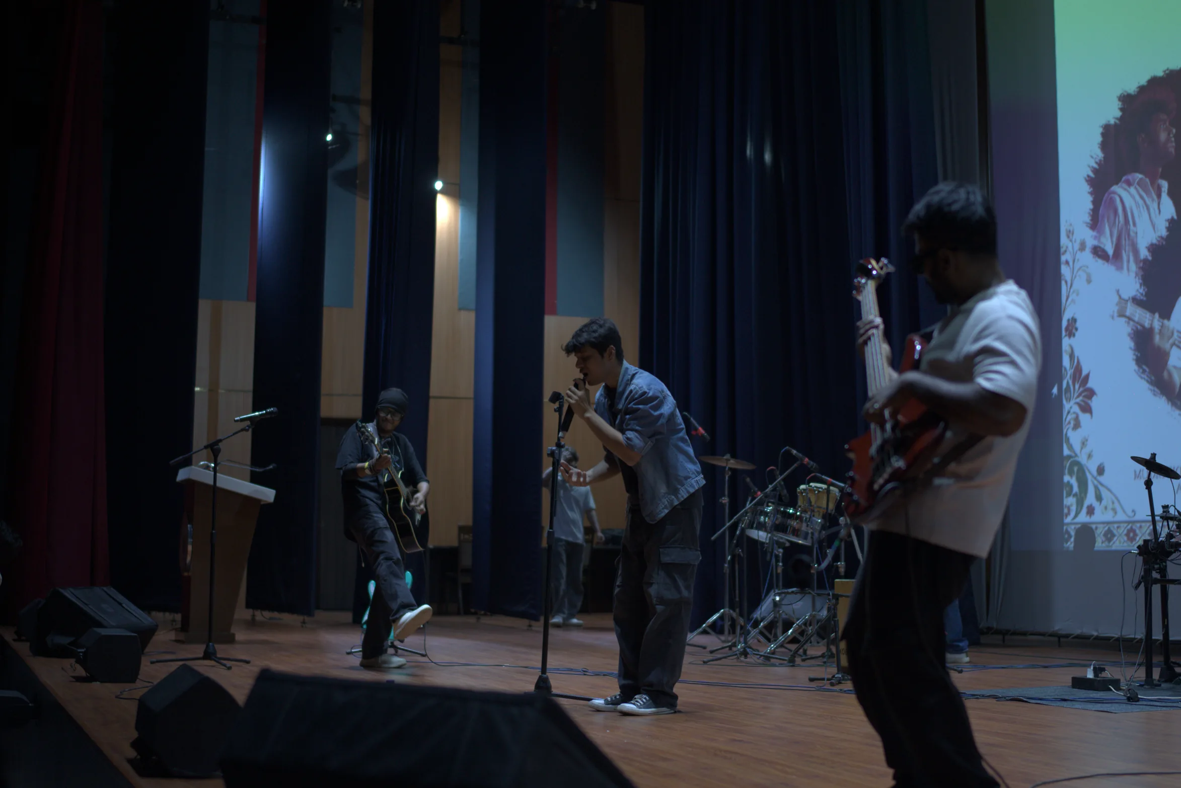 Hukumat Live performing on stage